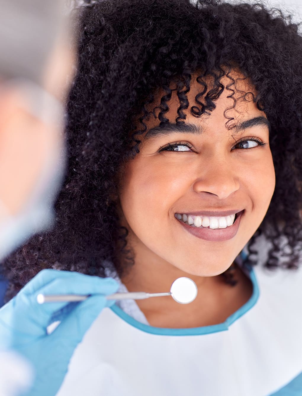 Porcelain composites smile image