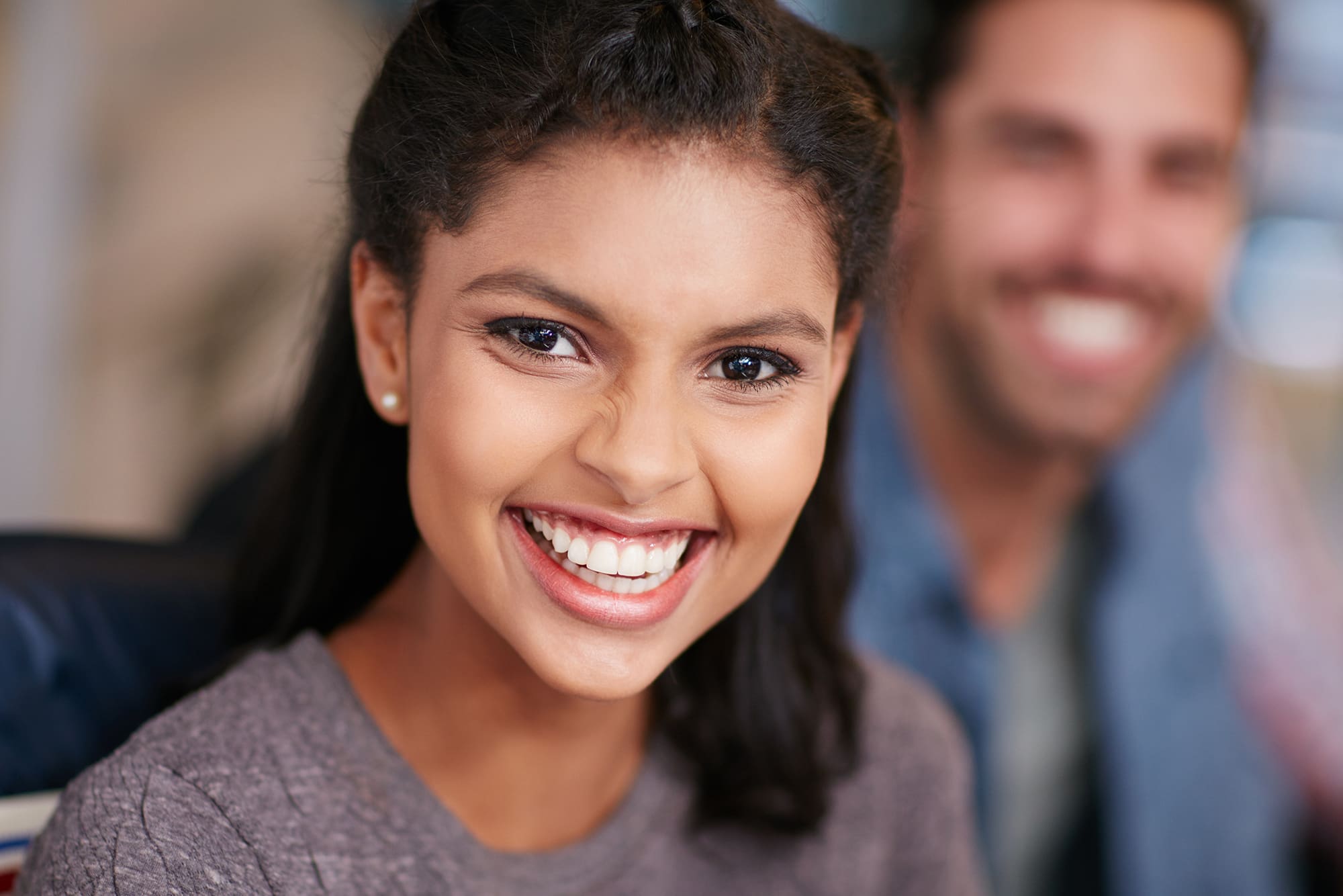 Dental Bonding smiling lady image